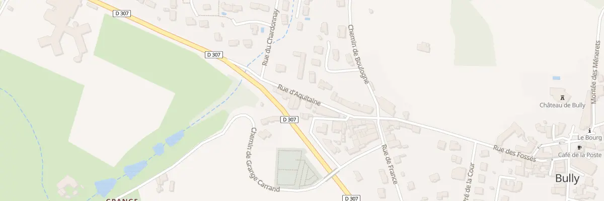 Plan du 129 Rue d’Aquitaine à Bully