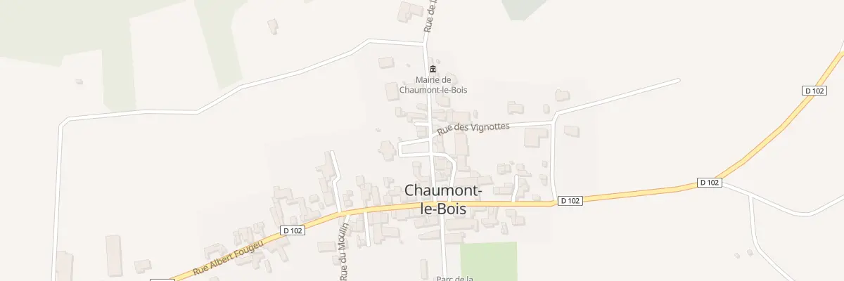 Plan du 3B Rue de la Mairie à Chaumont-le-Bois