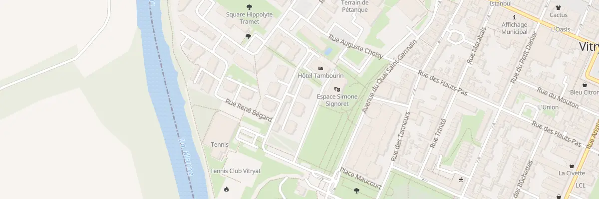 Plan du 9 Rue Louis Rémy Aubert Roche à Vitry-le-François