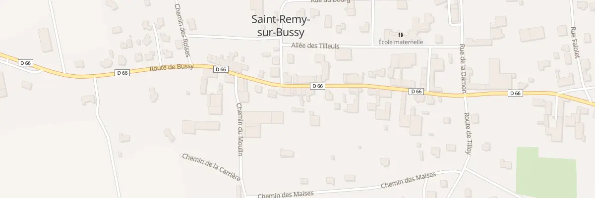 Plan du 19 Rue du Général Appert à Saint-Remy-sur-Bussy