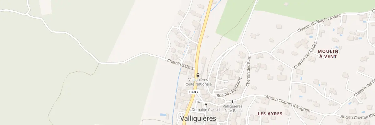 Plan du 5008 Le Village à Valliguières