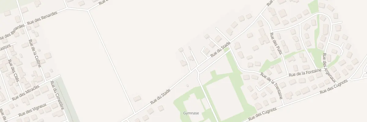 Plan du 24 Rue du Stade à Couvrot