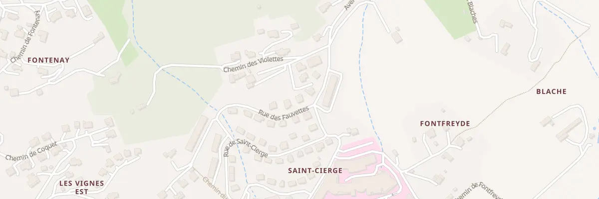 Plan du 1 Rue des Fauvettes à Lamastre