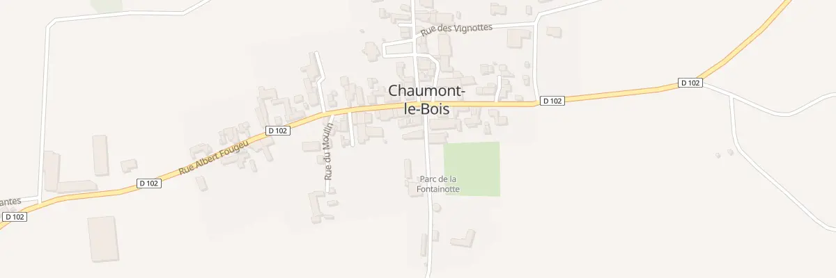 Plan du 2B Rue de l’Abreuvoir à Chaumont-le-Bois