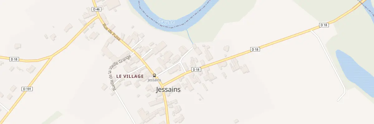 Plan du 9 Rue Saint Nicolas à Jessains