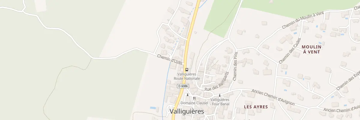 Plan du 5009 Le Village à Valliguières
