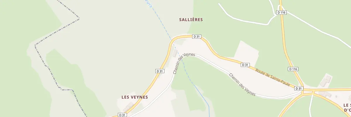 Plan du 368 Che des Veynes à Ville-sur-Jarnioux