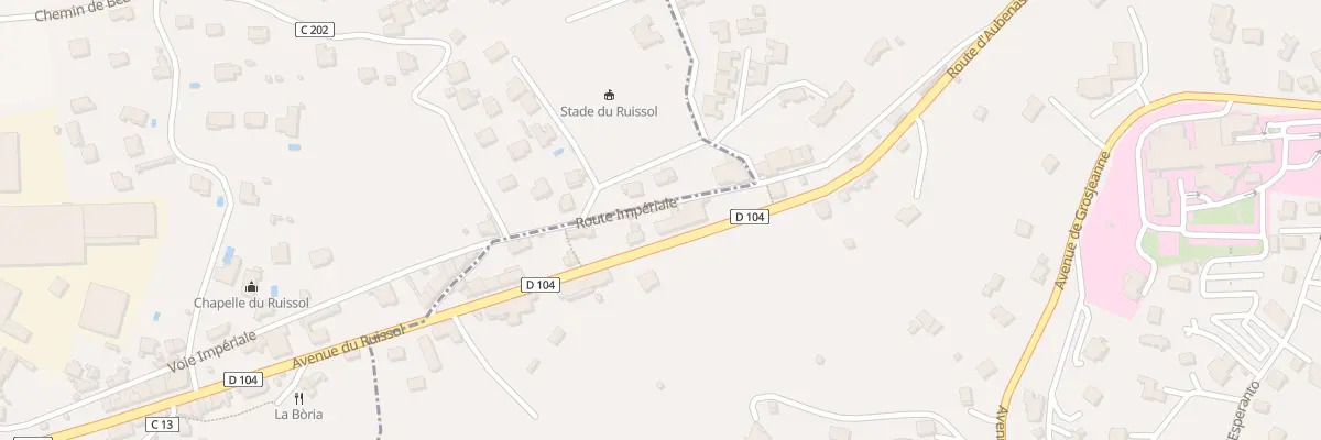 Plan du 78 Rte d’Aubenas à Privas