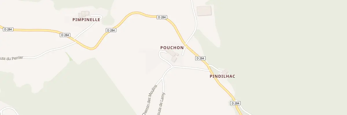 Plan du 5077 Pouchon à Saint-Jean-Chambre