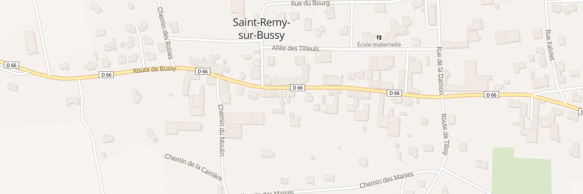 Plan du 15 Rue du Général Appert à Saint-Remy-sur-Bussy