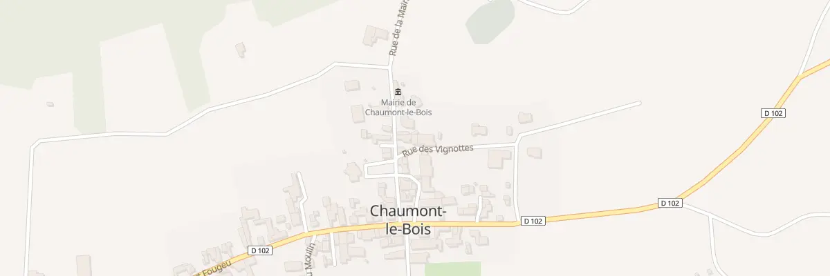Plan du 10B Rue de la Mairie à Chaumont-le-Bois