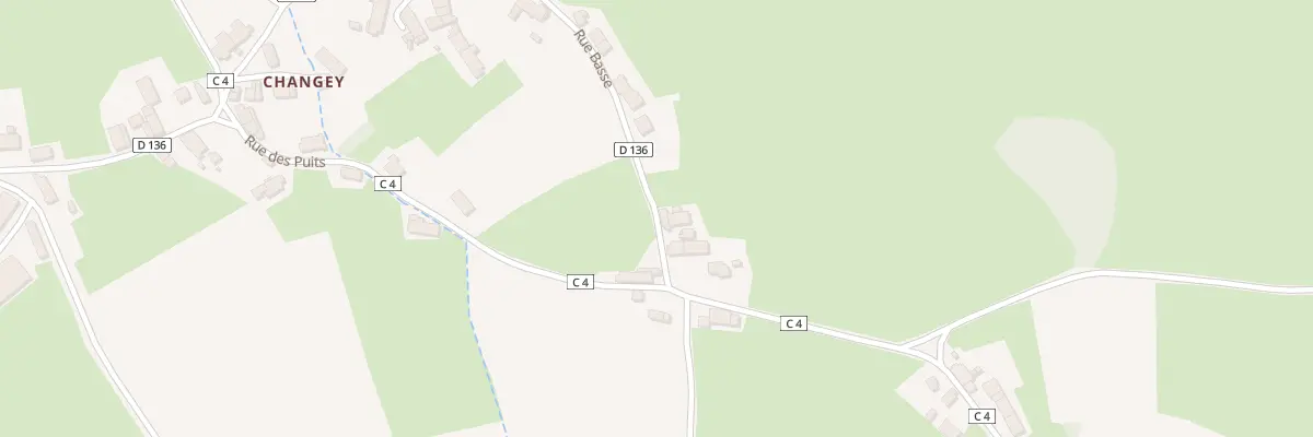 Plan du 5166 Changey à Saisy