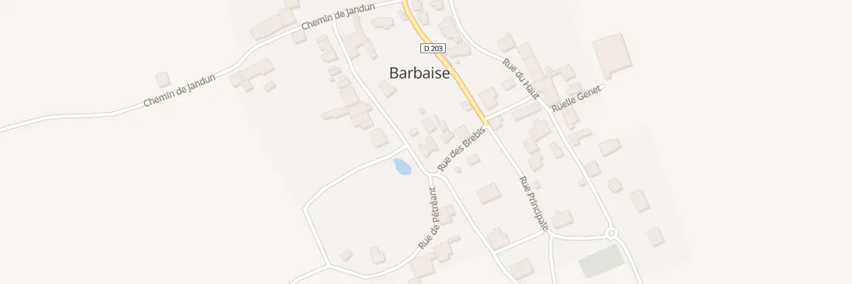 Plan du 7 Rue des Brebis à Barbaise