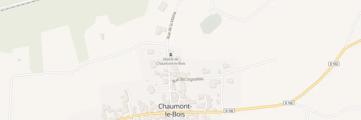 Plan du 14C Rue de la Mairie à Chaumont-le-Bois