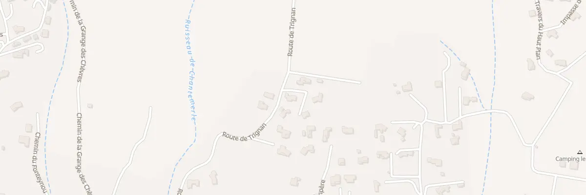 Plan du 580 Rte de Trignan à Saint-Martin-d’Ardèche