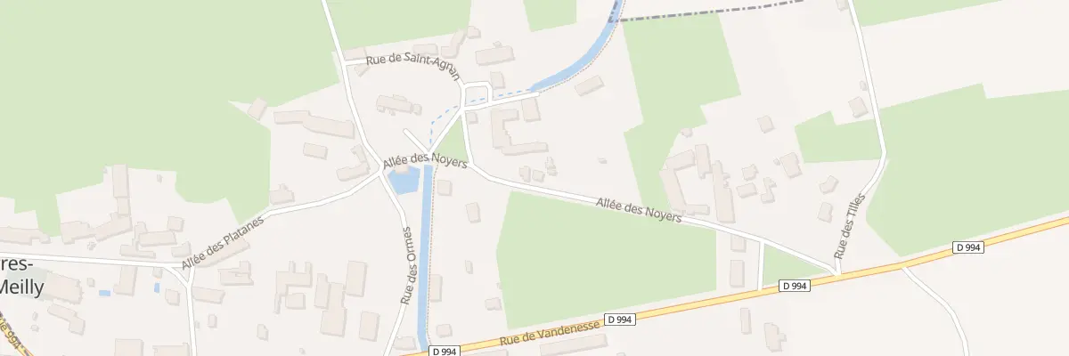 Plan du 5 All des Noyers à Rouvres-sous-Meilly