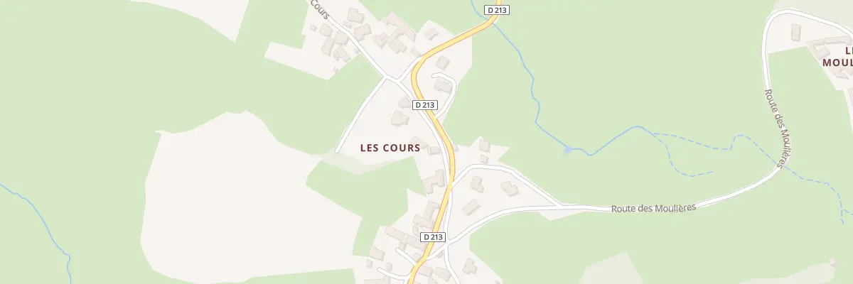Plan du 5105 Les Cours à Navour-sur-Grosne