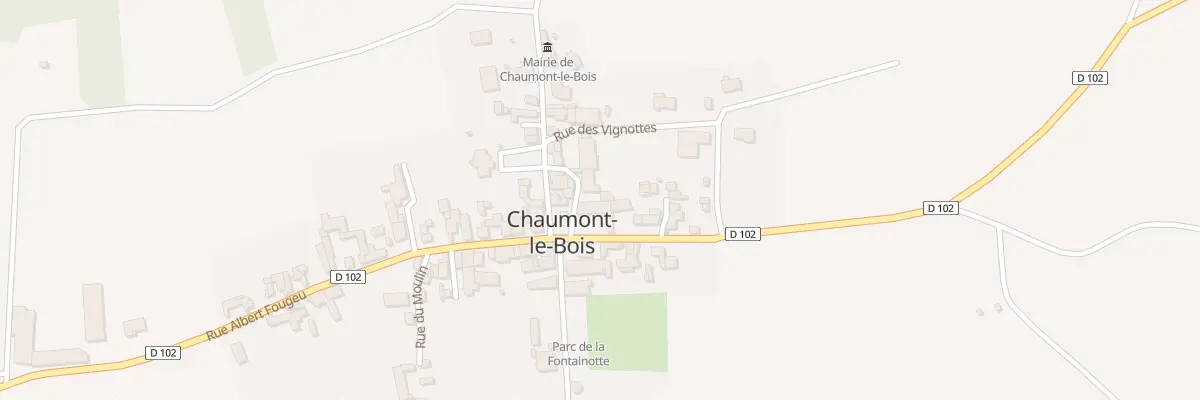 Plan du 2B Rle des Pressoirs à Chaumont-le-Bois