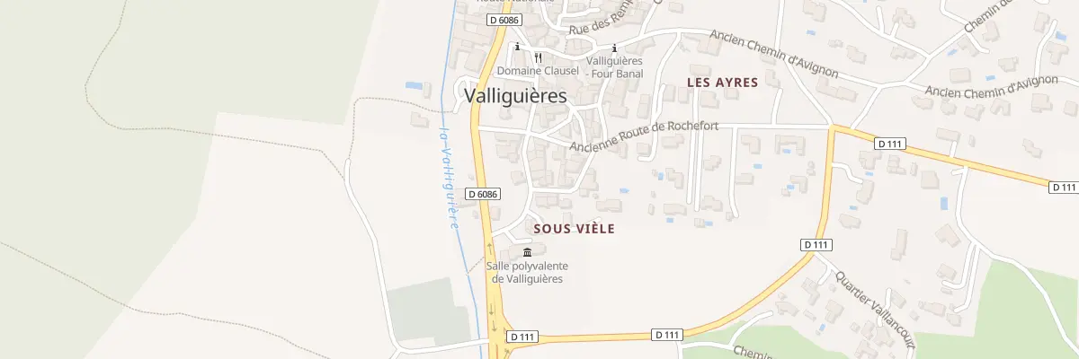 Plan du 5081 Le Village à Valliguières