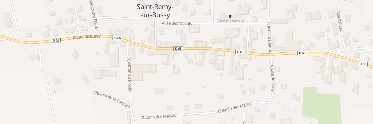 Plan du 13 Rue du Général Appert à Saint-Remy-sur-Bussy