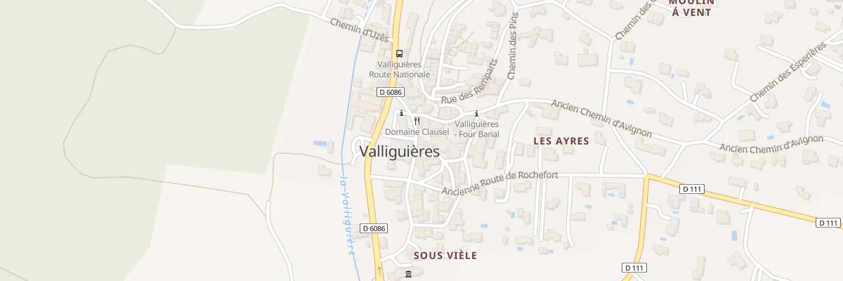 Plan du 5059 Le Village à Valliguières