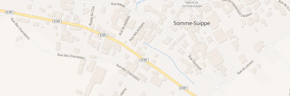 Plan du 12 Av du Général Leclerc à Somme-Suippe