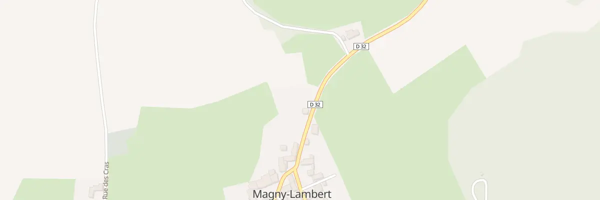 Plan du 5034 La Noue à Magny-Lambert