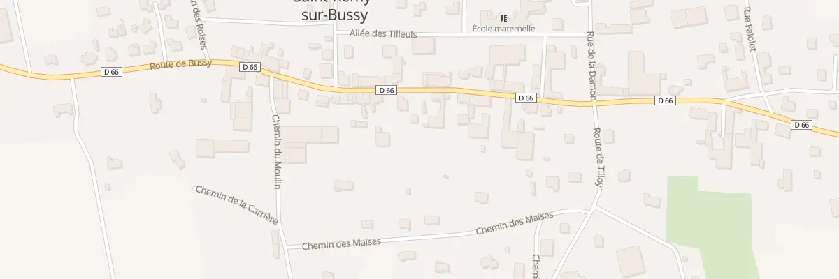 Plan du 11 Rue du Général Appert à Saint-Remy-sur-Bussy