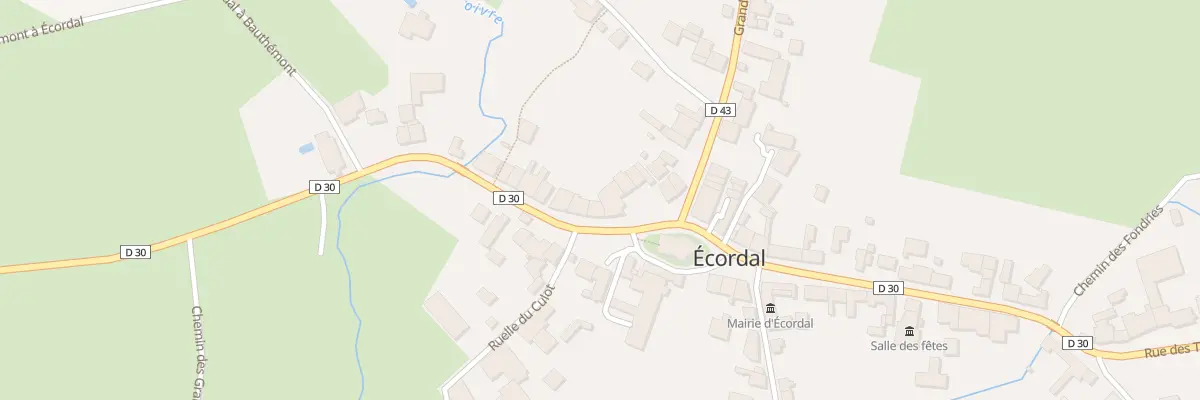 Plan du 4 Rue du Pont à Écordal