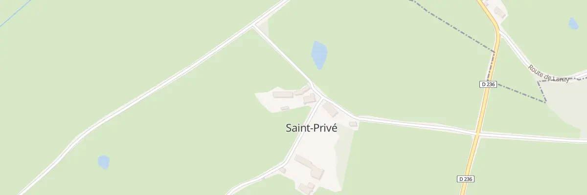 Plan du 5030 Saint Prive à Saint-Privé