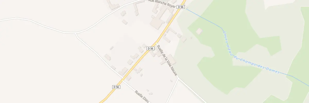 Plan du 2 La Voie Neuve à Gigny-Bussy