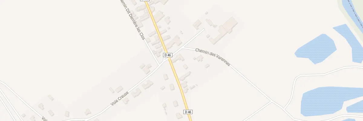 Plan du 3 Rue de la Gare à Jessains