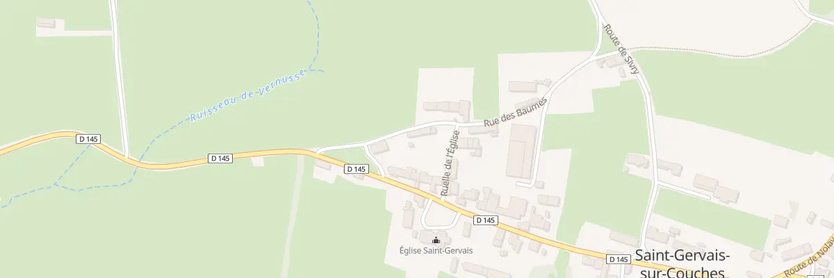 Plan du 275 Rue des Baumes à Saint-Gervais-sur-Couches