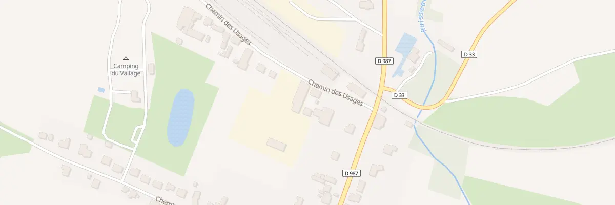 Plan du 7B Che des Usages à Attigny