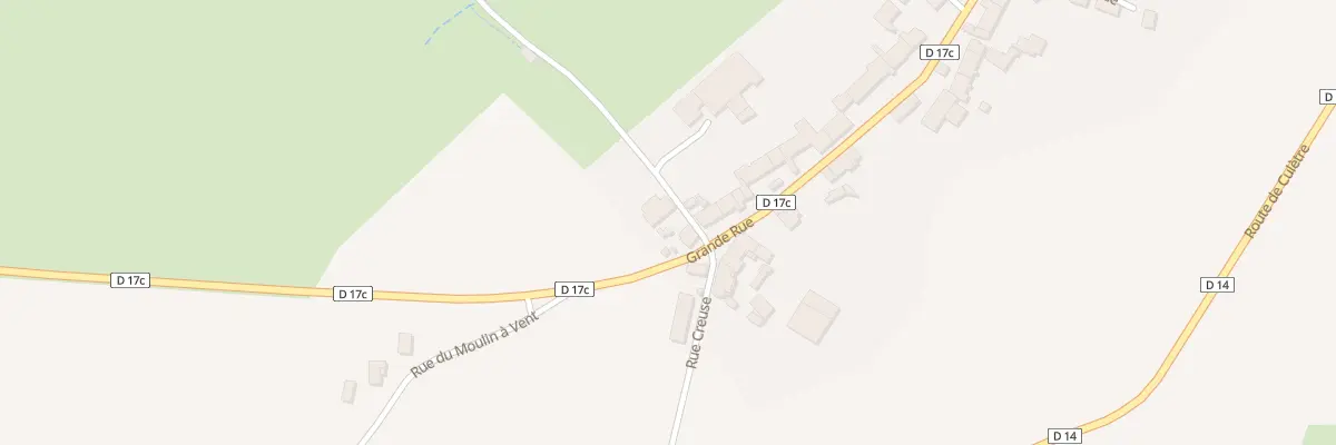 Plan du 1 Grande Rue à Cussy-le-Châtel
