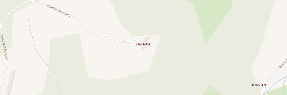 Plan du 5091 Sagnol à Saint-Basile