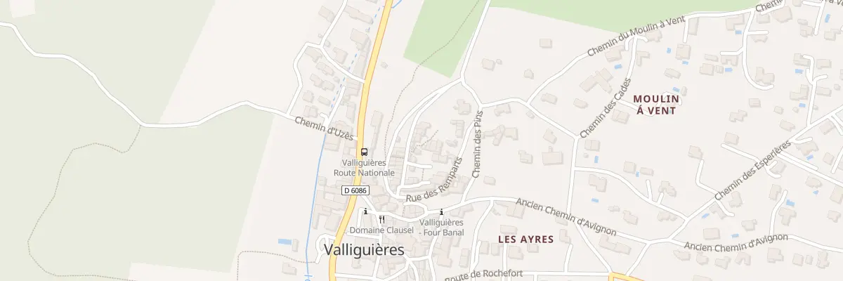 Plan du 5184 Le Village à Valliguières
