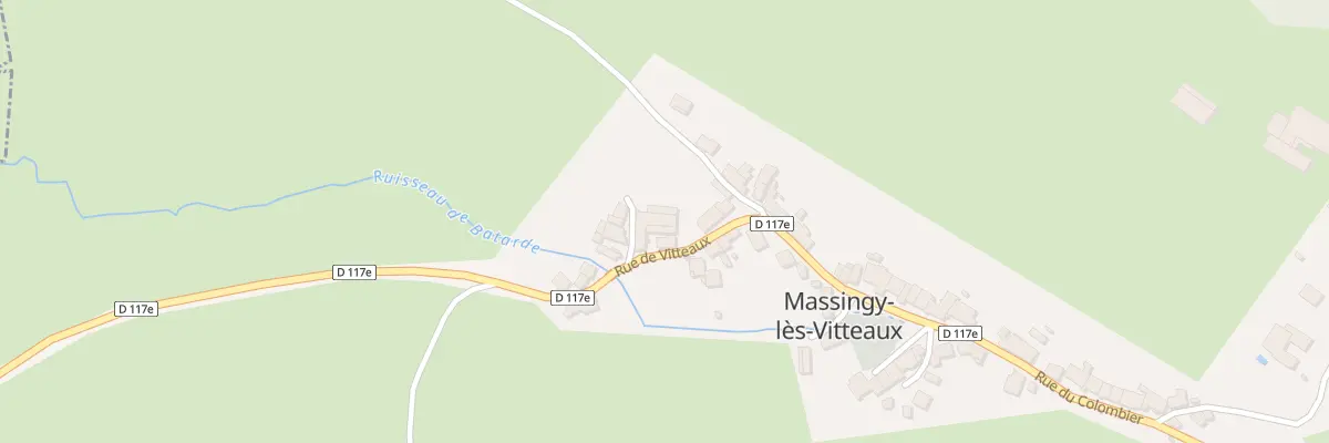 Plan du 5003 Le Village à Massingy-lès-Vitteaux