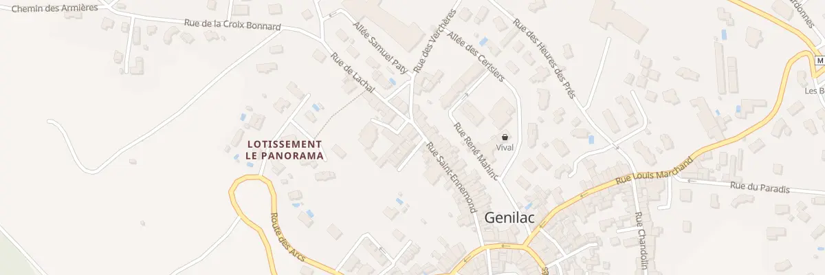 Plan du 155 Rue Saint-ennemond à Genilac