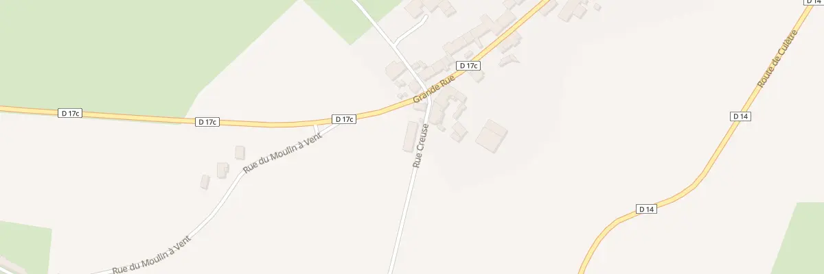Plan du 2 Rue Creuse à Cussy-le-Châtel