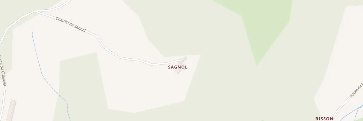 Plan du 570 Che de Sagnol à Saint-Basile