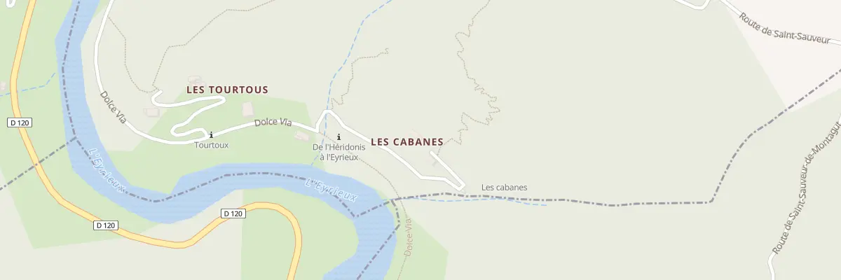 Plan du 5070 Les Cabanes à Saint-Maurice-en-Chalencon