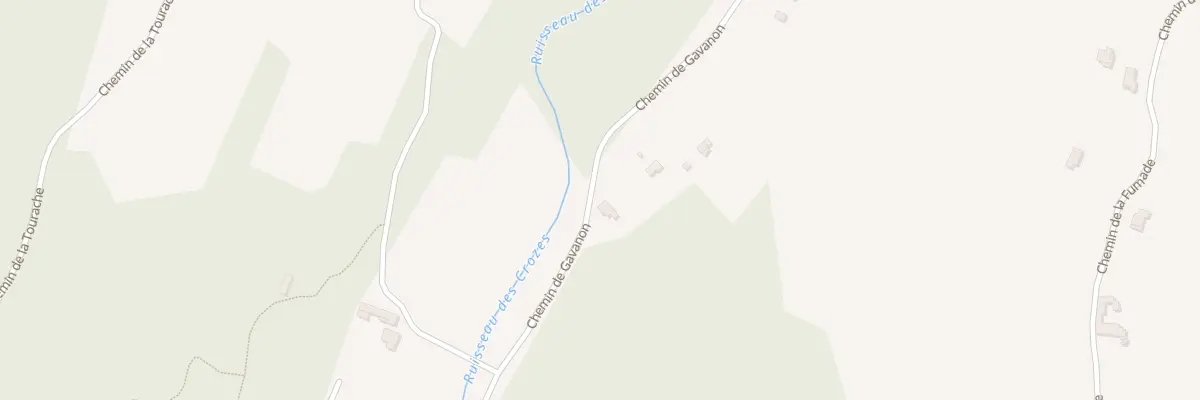 Plan du 5216 Che de Gavanon à Saint-Paulet-de-Caisson