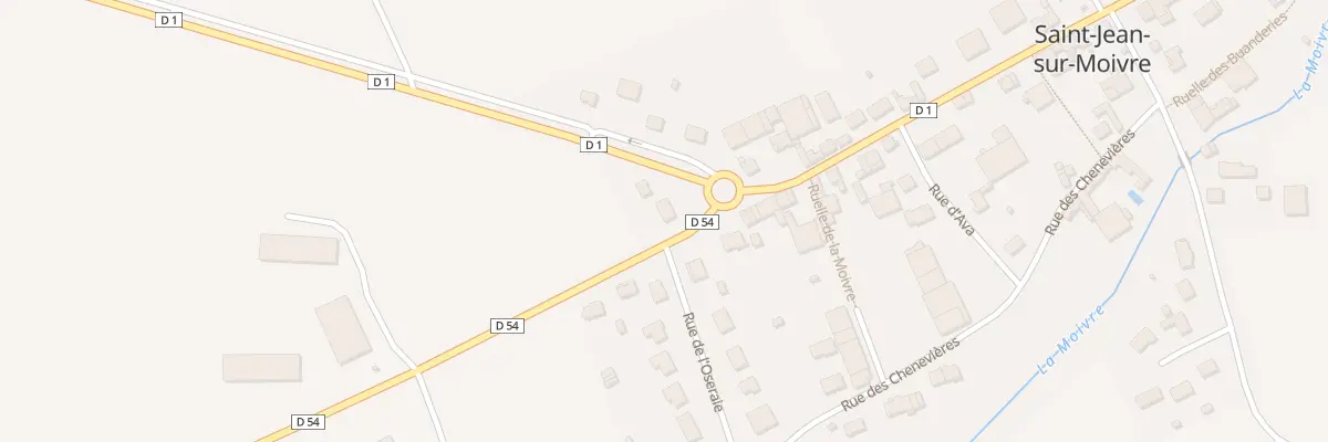 Plan du 2 Rte de Dampierre à Saint-Jean-sur-Moivre