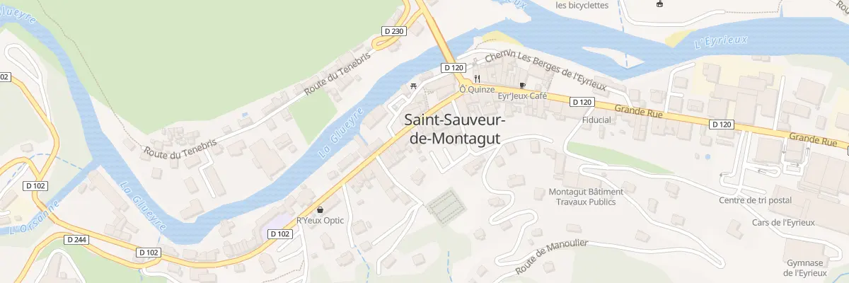Plan du 2 Pl du Puits à Saint-Sauveur-de-Montagut