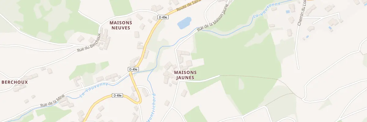 Plan du 267 Rue de la Maison Jaune à Vaux-en-Beaujolais