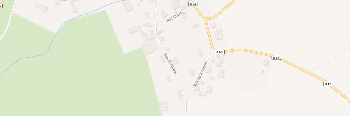 Plan du 8 Rue de Paradis à Coulommes-et-Marqueny