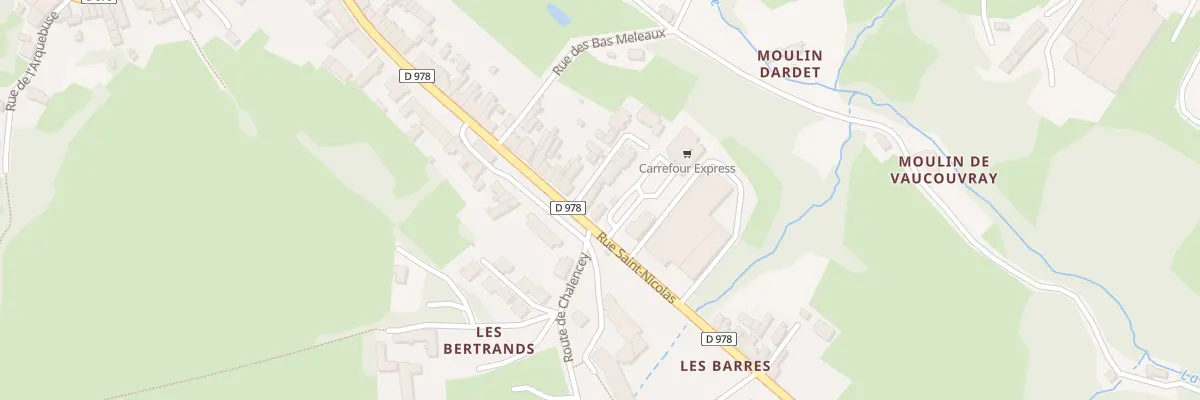 Plan du 67 Rue Saint Nicolas à Couches