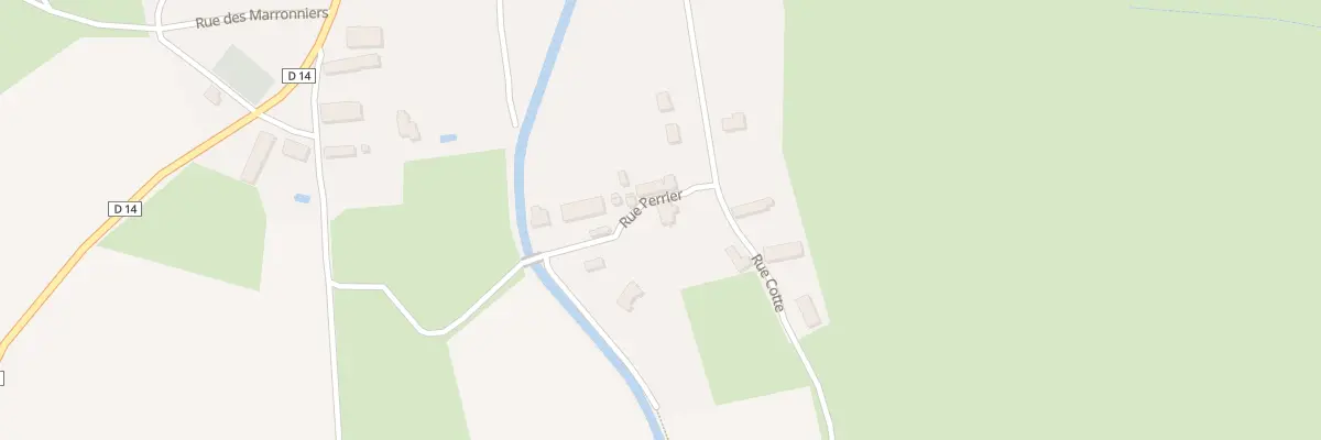 Plan du 1 Rue Perrier à Maconge