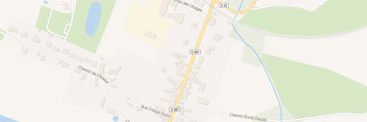 Plan du 33 Av Jean Jaures à Attigny